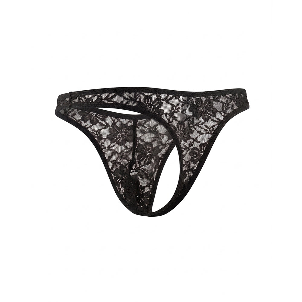 Men’s Hot Transparent G-String Brief Underwear | Lightweight Night Brief